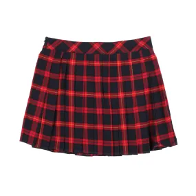 Minigonna Glasgow Rosso Tartan